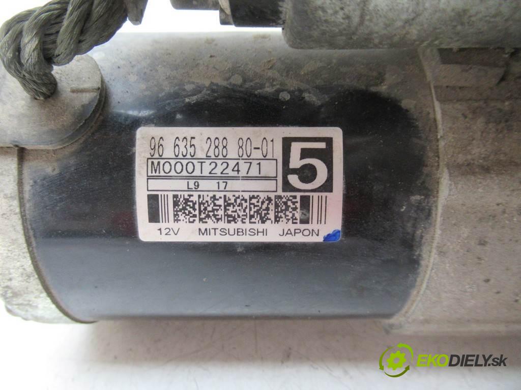 Citroen C5 III  2010 80 kW SEDAN 4D 1.6HDI 109KM 08-17 1600 Štartér 9663528880 (Štartéry)