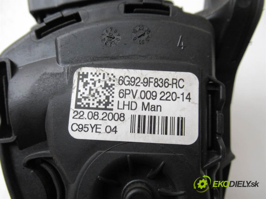 Ford Mondeo Mk4  2008 103 kW KOMBI 5D 2.0TDCI 140KM 07-10 2000 Potenciometer plynového pedálu 6G92-9F836-RC (Pedále)