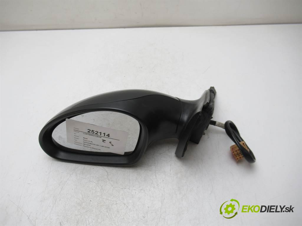 Seat Ibiza III 6L  2008  HATCHBACK 5D 1.4B 02-08 1390 Spätné zrkadlo ľave  (Ostatné)