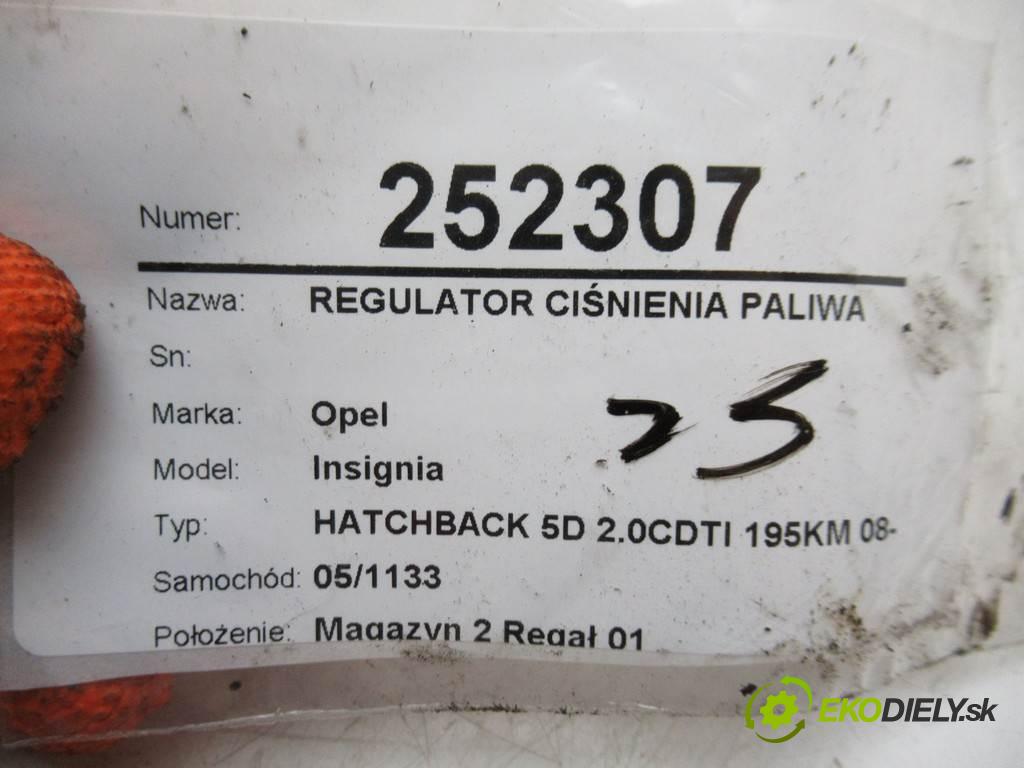 Opel Insignia  2012 143 kW HATCHBACK 5D 2.0CDTI 195KM 08-13 2000 Regulátor tlaku paliva 0928400779 (Ostatní)