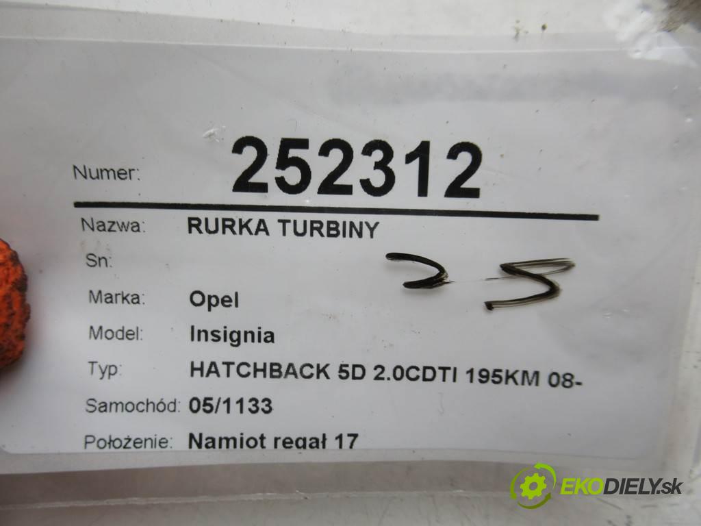 Opel Insignia  2012 143 kW HATCHBACK 5D 2.0CDTI 195KM 08-13 2000 rúrka turba 55564719    429147374 (Hadice intercoolera)
