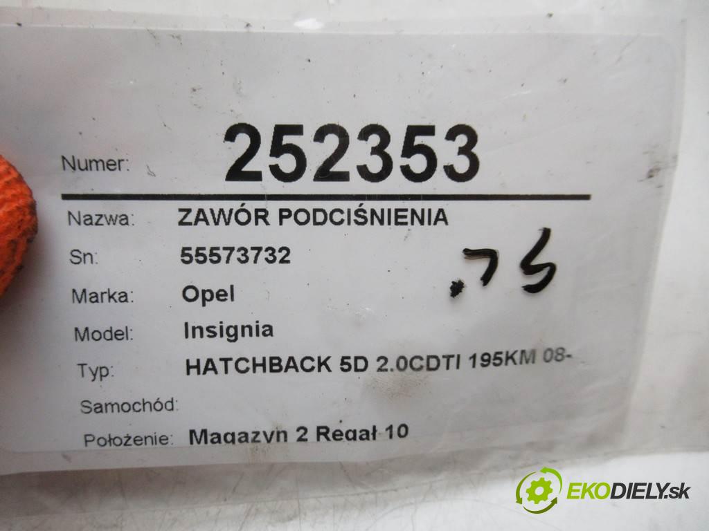 Opel Insignia    HATCHBACK 5D 2.0CDTI 195KM 08-13  Ventil tlaku 55573732 (Ventily)