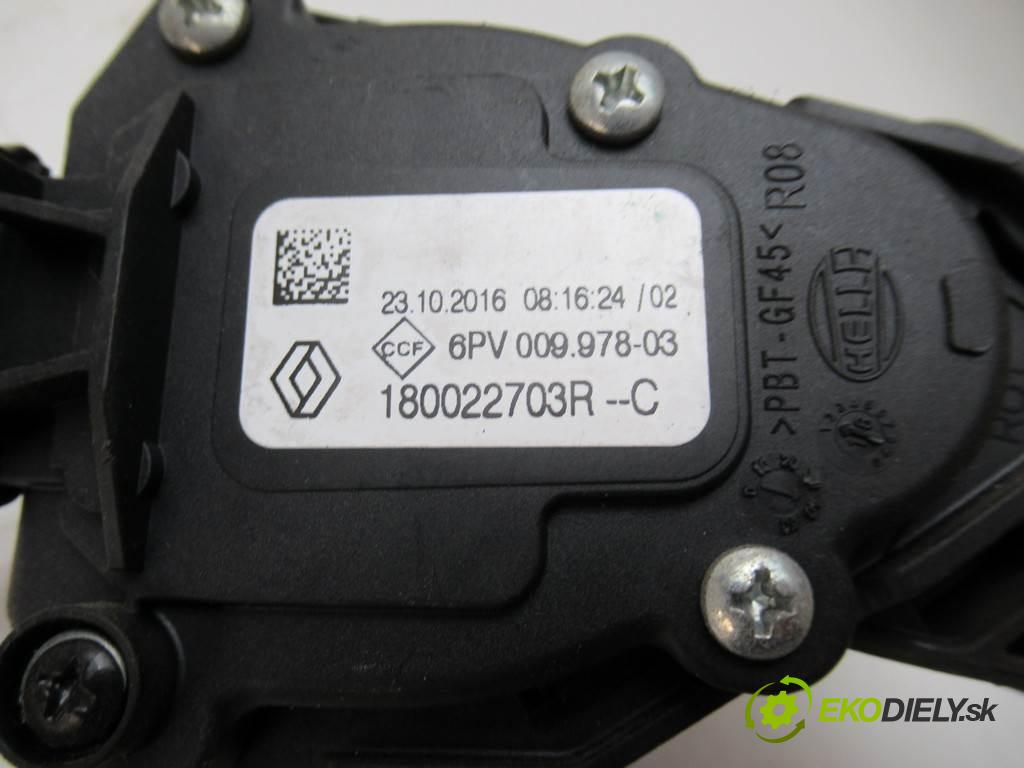 Dacia Logan II  2016 54 kW KOMBI 5D 1.2B 75KM 12- 1200 Potenciometer plynového pedálu 180022703R (Pedále)