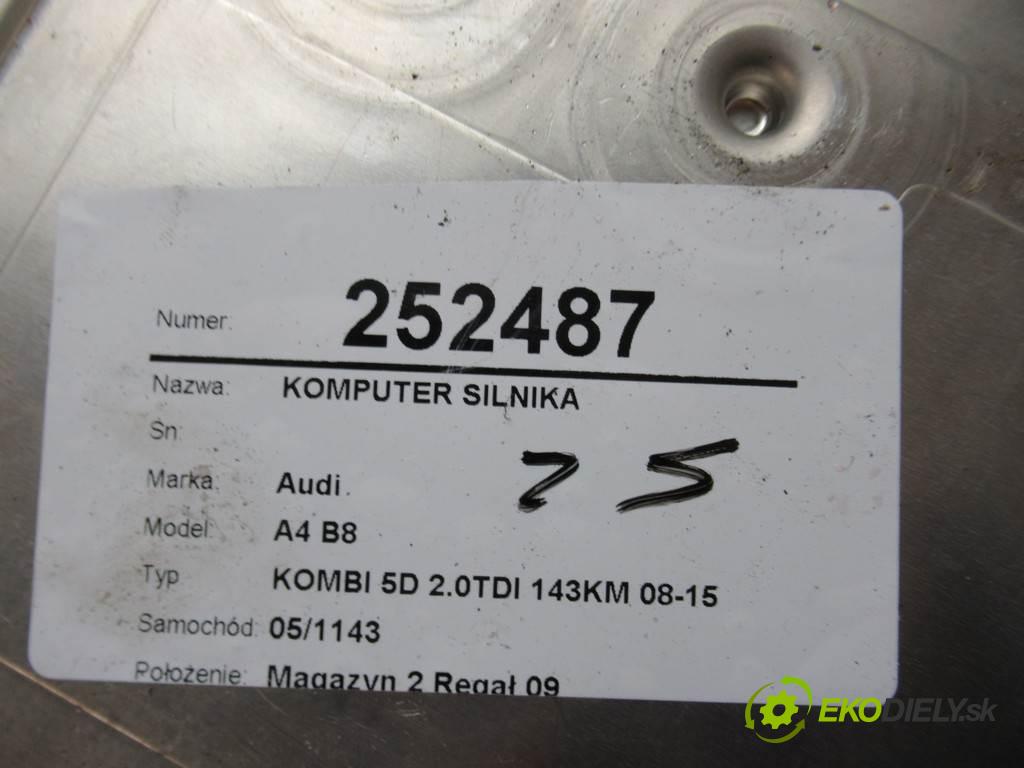 Audi A4 B8  2011 105 kW KOMBI 5D 2.0TDI 143KM 08-15 2000 riadiaca jednotka Motor 03L906022N (Riadiace jednotky)