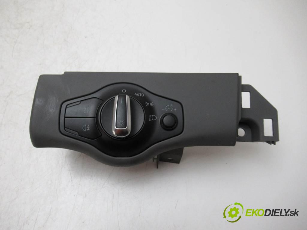 Audi A4 B8  2011 105 kW KOMBI 5D 2.0TDI 143KM 08-15 2000 Spínač svetiel na prístrojovej doske 8K0941531AS (Prepínače, spínače, tlačidlá a ovládače kúrenia)