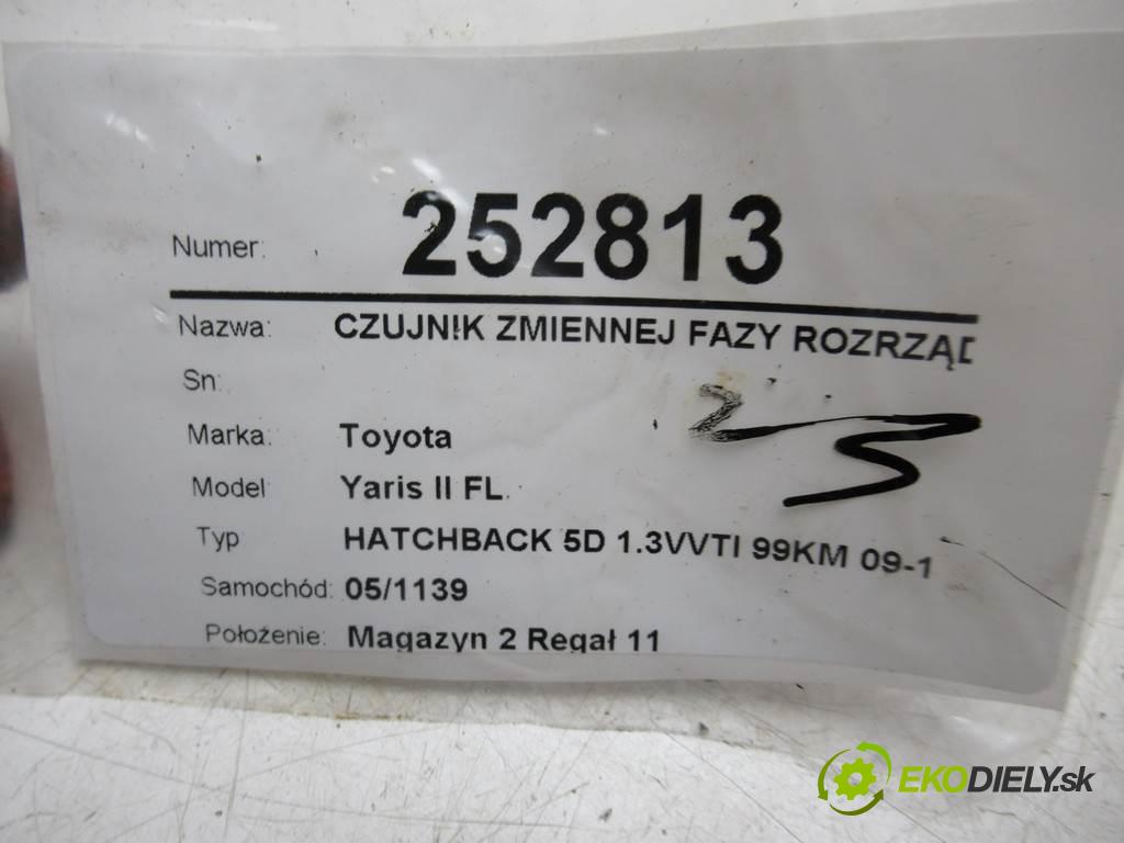 Toyota Yaris II FL  2010 73 kW HATCHBACK 5D 1.3VVTI 99KM 09-11 1300 Snímač variabilný fázy -  (Snímače)