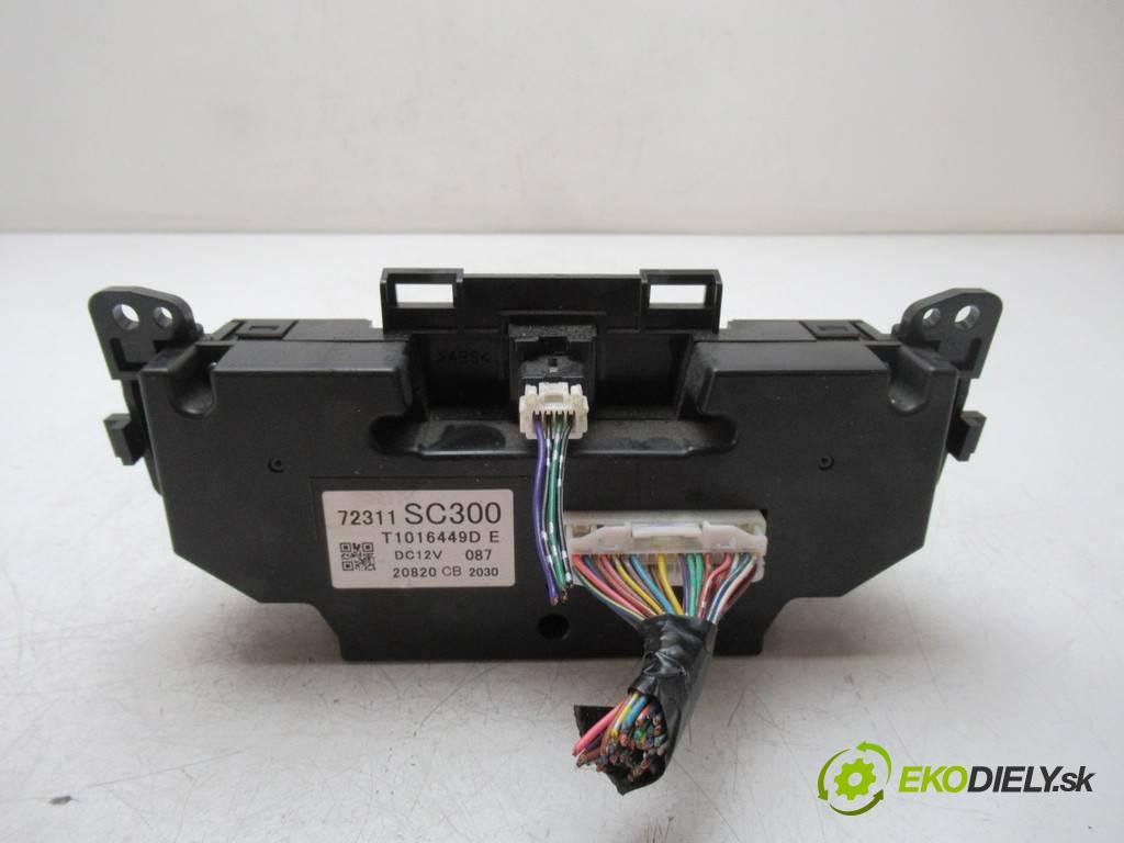 Subaru Forester III  2012 110kw SH 2.0B 150KM 08-13 2000 Panel ovládania kúrenia 72311SC300 (Prepínače, spínače, tlačidlá a ovládače kúrenia)