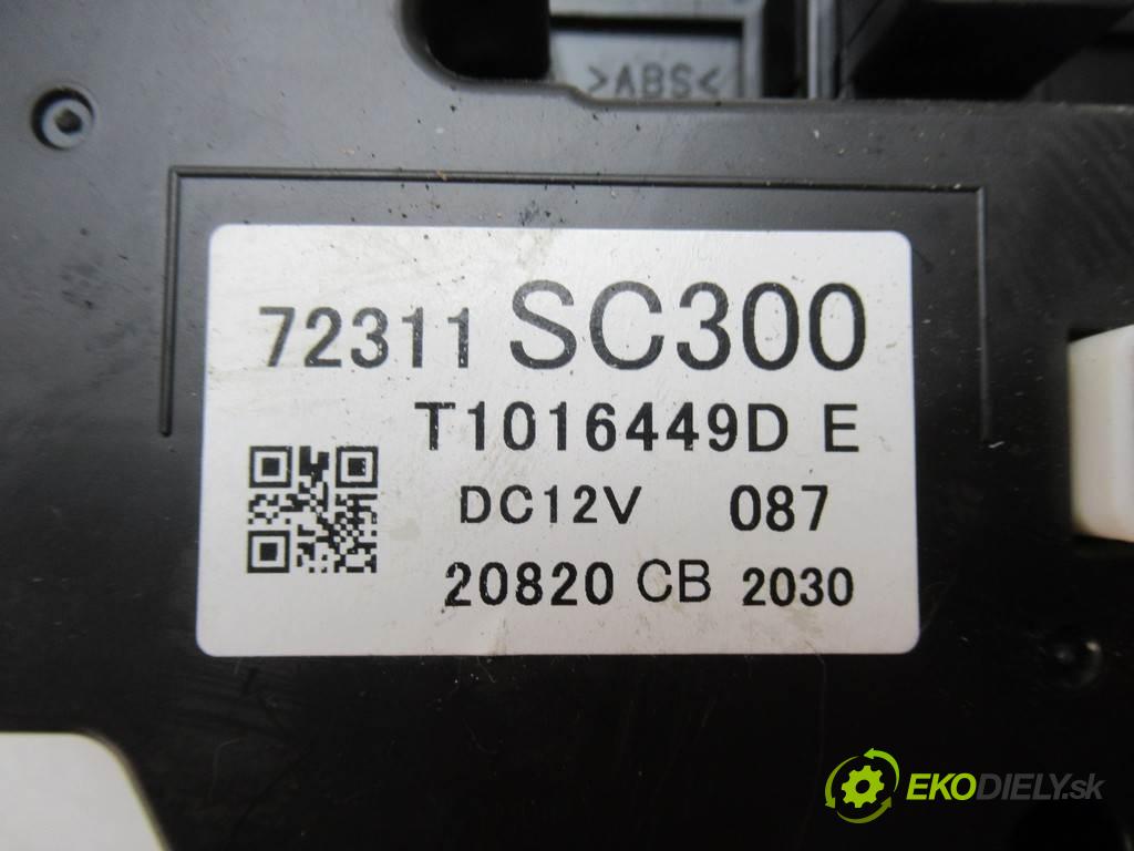 Subaru Forester III  2012 110kw SH 2.0B 150KM 08-13 2000 Panel ovládania kúrenia 72311SC300 (Prepínače, spínače, tlačidlá a ovládače kúrenia)