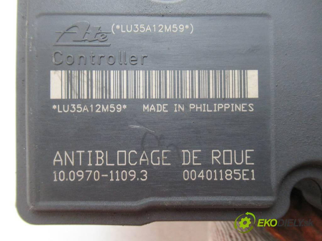 Citroen C2  2005  VTR HATCHBACK 3D 1.4HDI 68KM 03-09 1400 pumpa ABS 9656493580 (Pumpy brzdové)