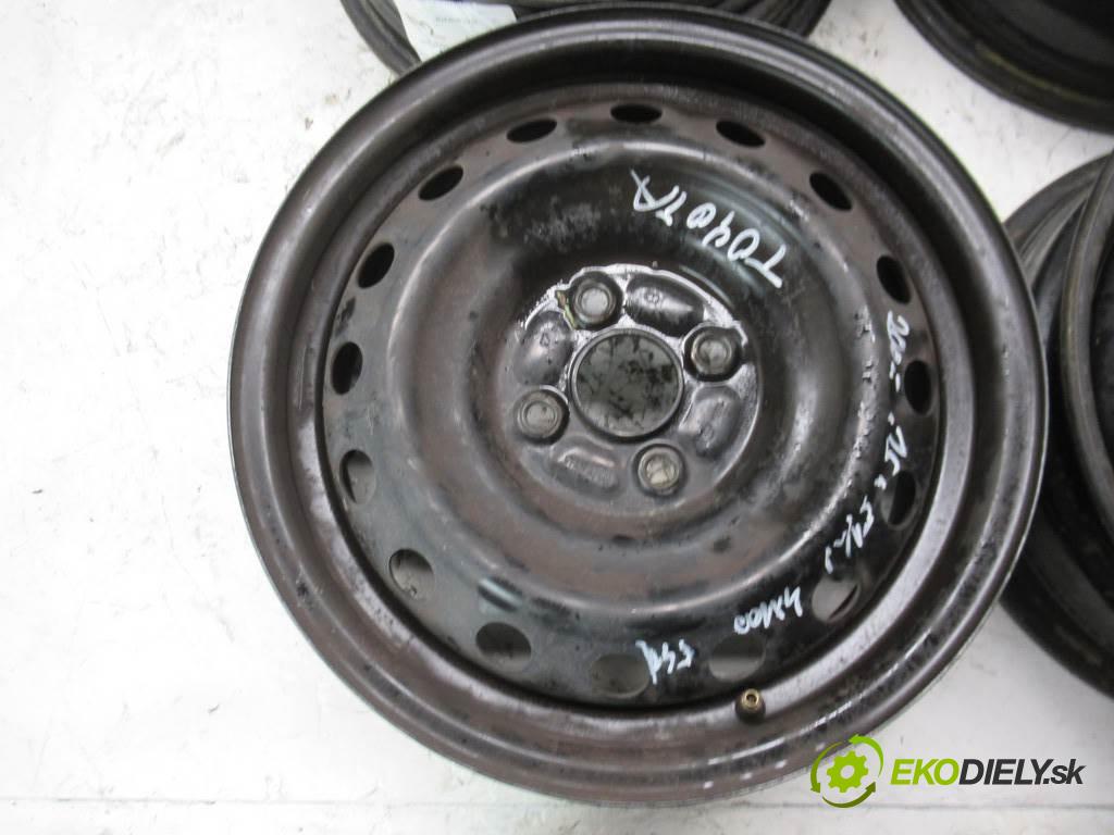 Toyota     15 5,5J 4X100 ET45  disky plechové - 15  (Plechové)