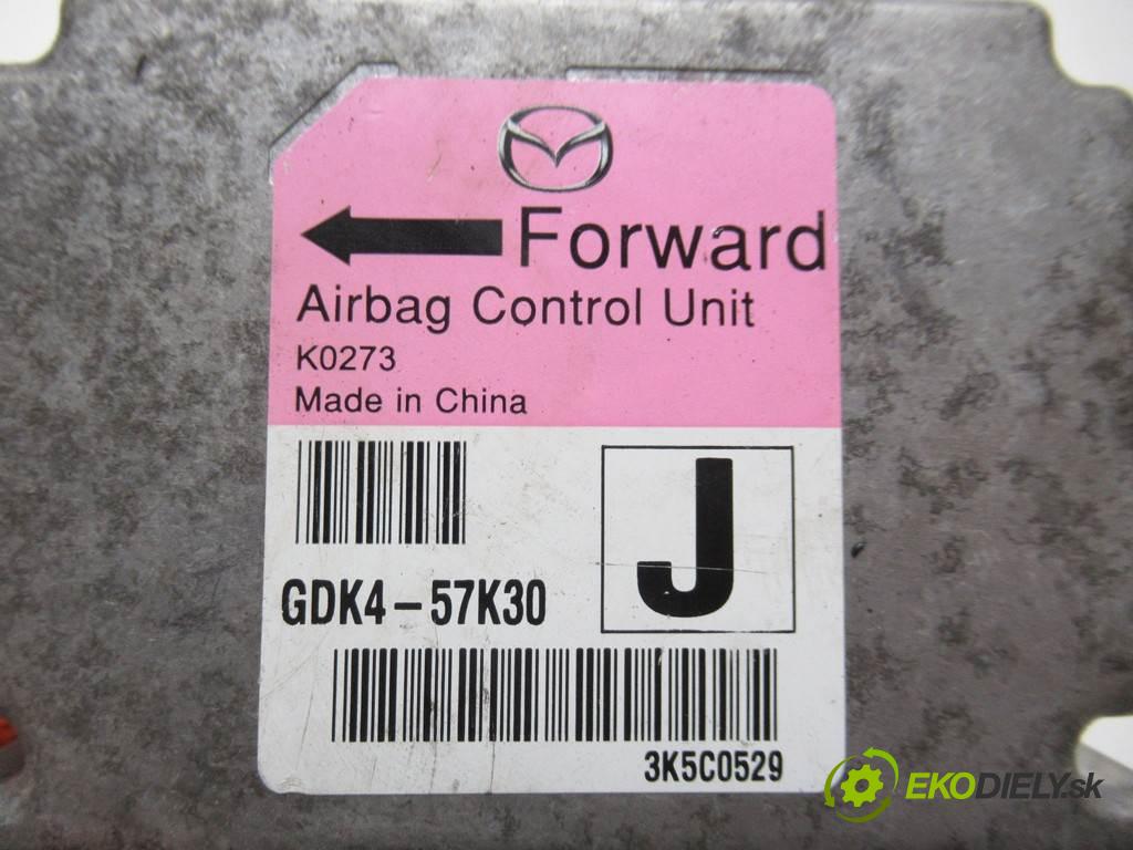 Mazda 6 II  2012  LIFT GH KOMBI 5D 2.2MZR-CD 180KM 07-12 2200 senzor airbag GDK4-57K30 (Snímače)