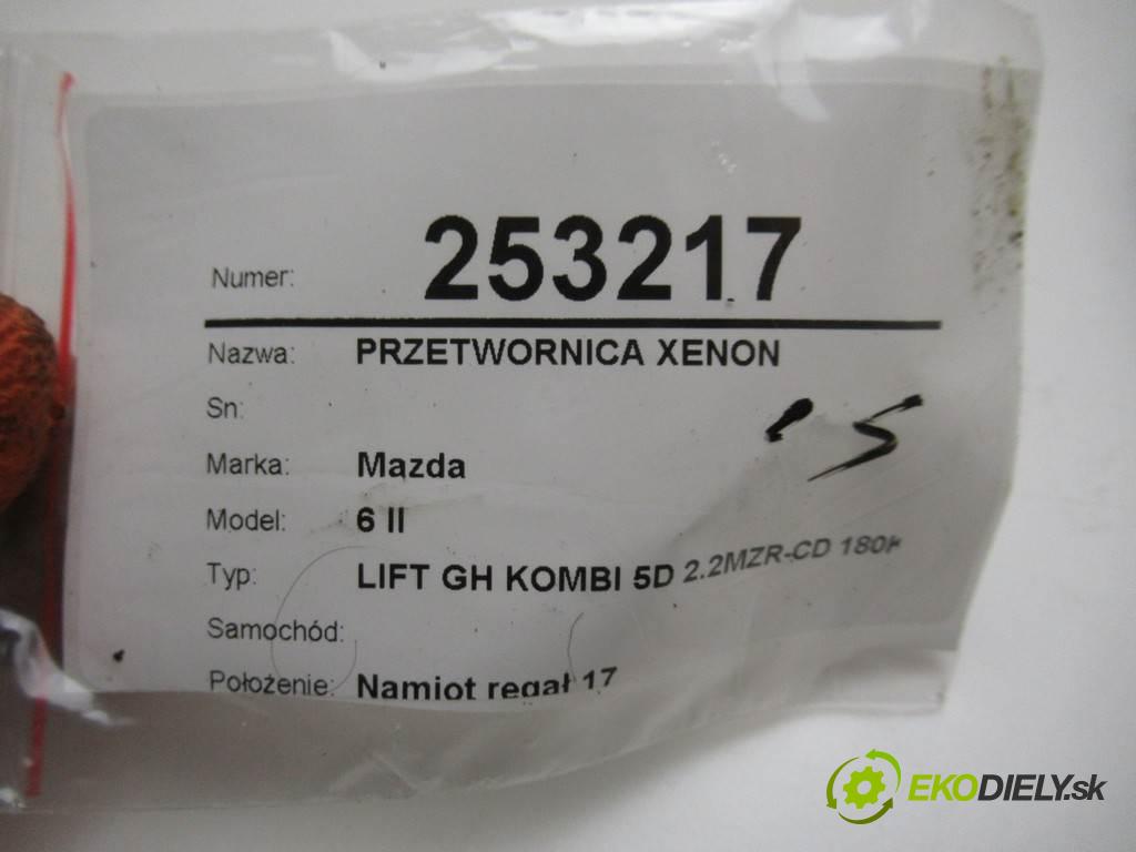 Mazda 6 II    LIFT GH KOMBI 5D 2.2MZR-CD 180KM 07-12  Menič XENON  (Riadiace jednotky xenónu)