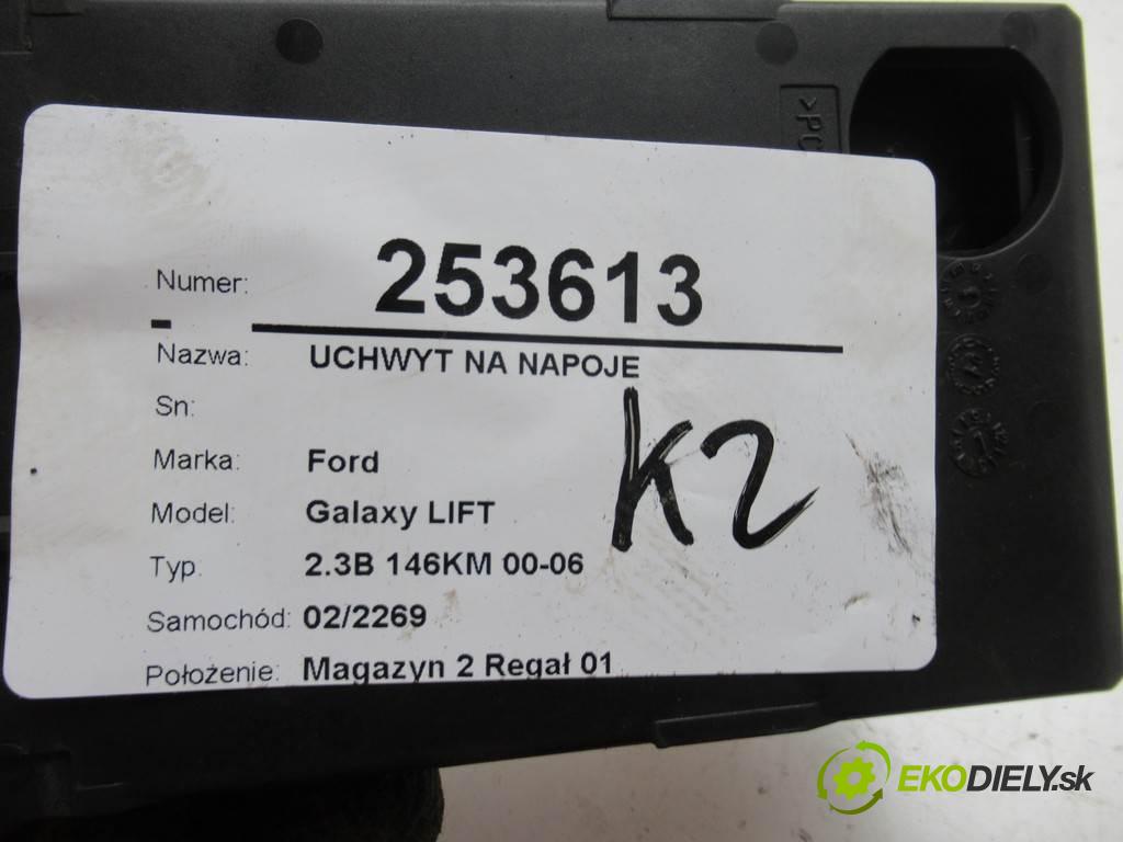 Ford Galaxy LIFT  2001 107 kW 2.3B 146KM 00-06 2300 Držiak na nápoje 7M5858602B (Úchyty, držiaky na nápoje)