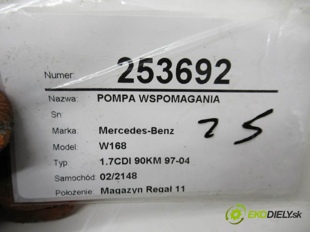 Mercedes-Benz W168  1999 66 kW 1.7CDI 90KM 97-04 1700 pumpa servočerpadlo  (Servočerpadlá, pumpy řízení)