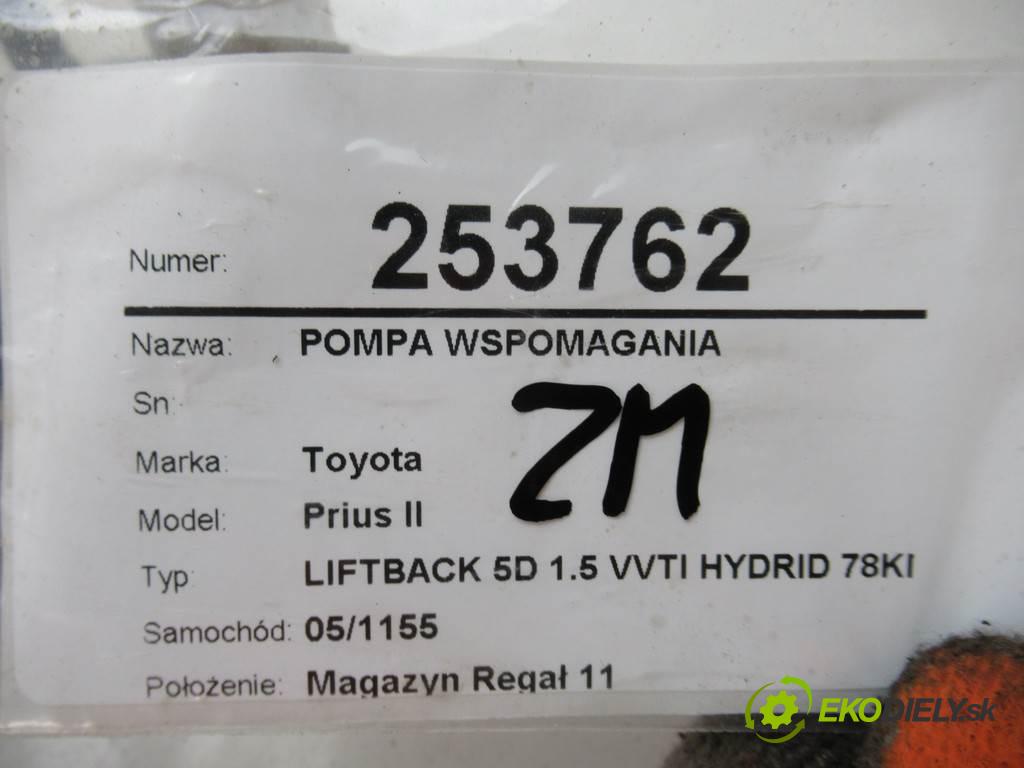 Toyota Prius II  2005 57 kW LIFTBACK 5D 1.5 VVTI HYDRID 78KM 03-09 1500 Pumpa servočerpadlo  (Servočerpadlá, pumpy riadenia)