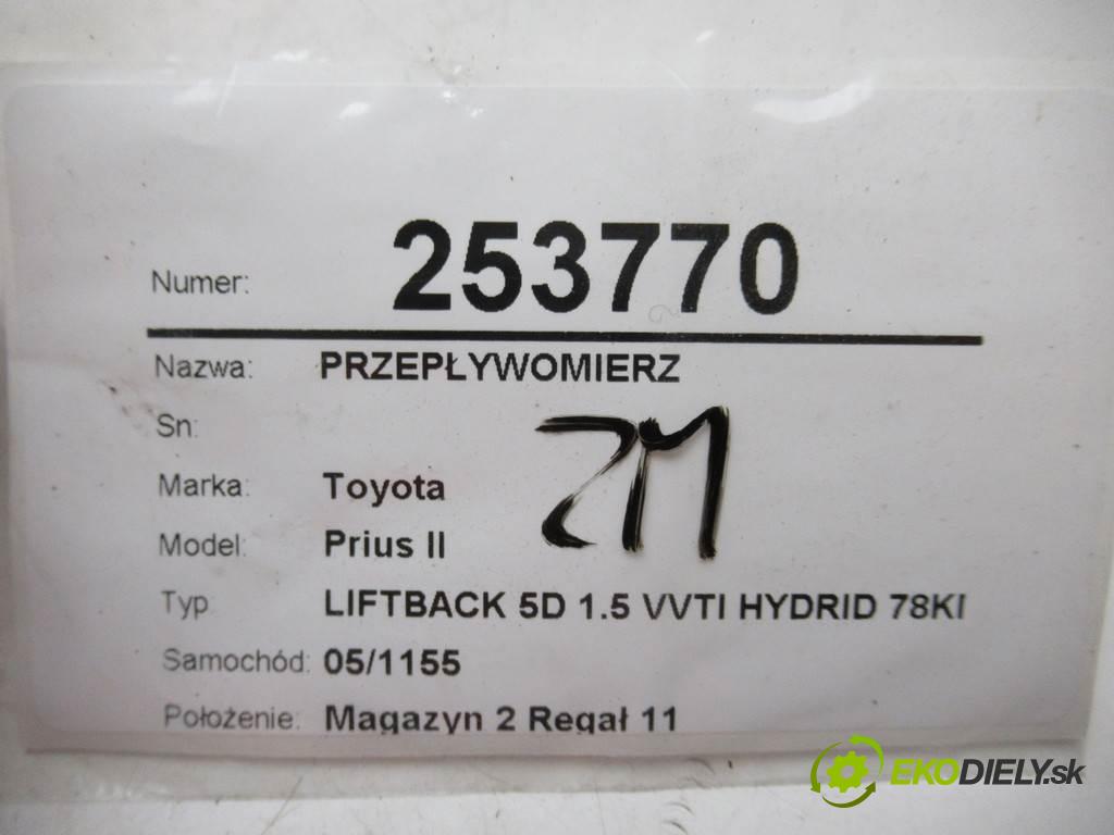 Toyota Prius II  2005 57 kW LIFTBACK 5D 1.5 VVTI HYDRID 78KM 03-09 1500 Váha vzduchu 22204-22010 (Váhy vzduchu)