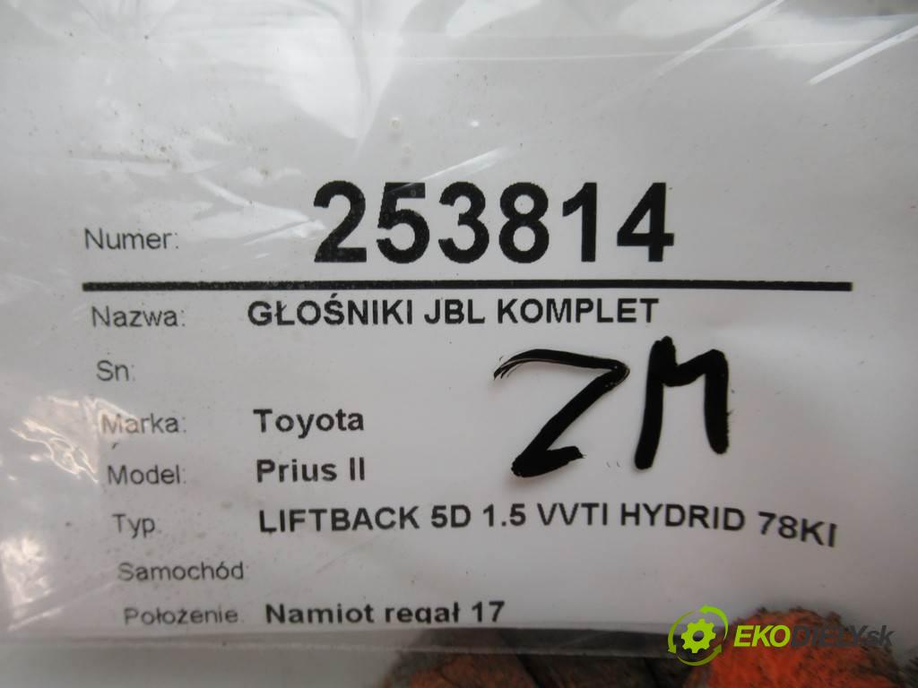 Toyota Prius II    LIFTBACK 5D 1.5 VVTI HYDRID 78KM 03-09  reproduktory JBL - 86160-0W880