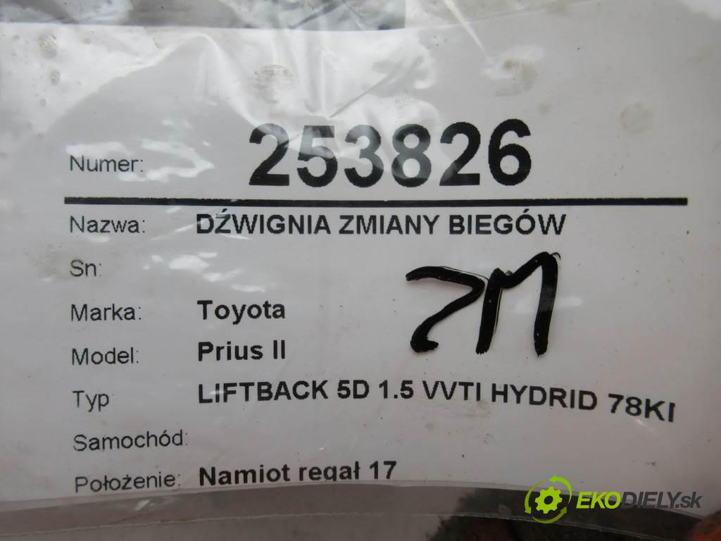 Toyota Prius II    LIFTBACK 5D 1.5 VVTI HYDRID 78KM 03-09  Kulisa - - 89451-47030 (Rýchlostné páky / kulisy)