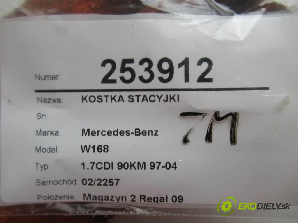Mercedes-Benz W168  1999 66 kW 1.7CDI 90KM 97-04 1700 kostka vložka spínací skříňky A1685451004 (Spínací skříňky a klíče)