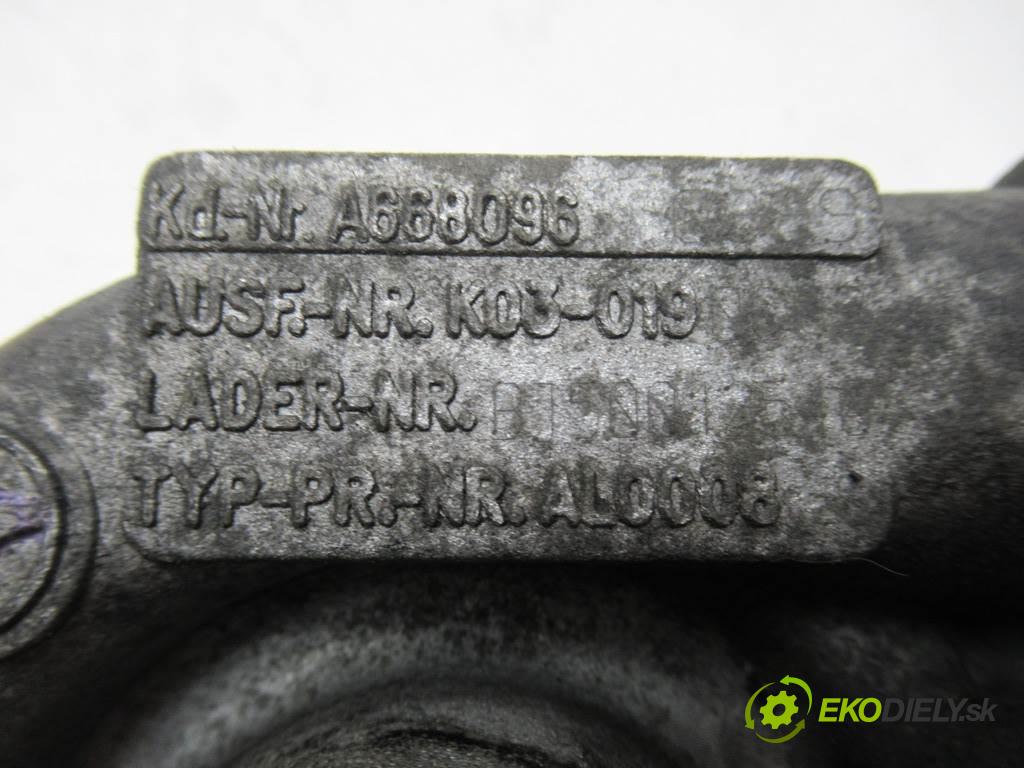 Mercedes-Benz W168  1999 66 kW 1.7CDI 90KM 97-04 1700 Turbodúchadlo,turbo 53031015089 (Turbodúchadlá (kompletné))