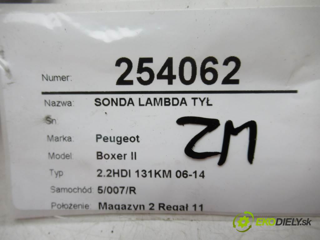 Peugeot Boxer II  2012 96 kW 2.2HDI 131KM 06-14 2200 sonda lambda zad 0281004412 (Lambda sondy)