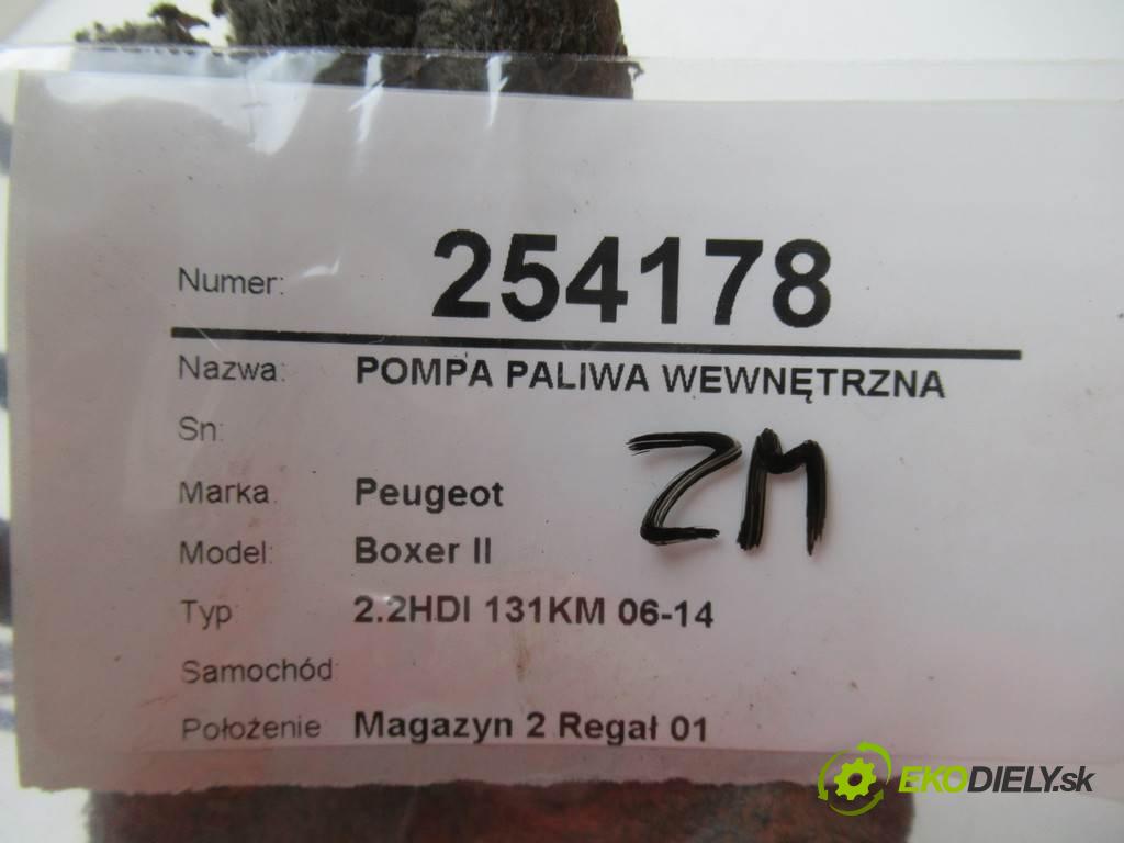 Peugeot Boxer II    2.2HDI 131KM 06-14  Pumpa paliva vnútorná  (Palivové pumpy, čerpadlá, plaváky)