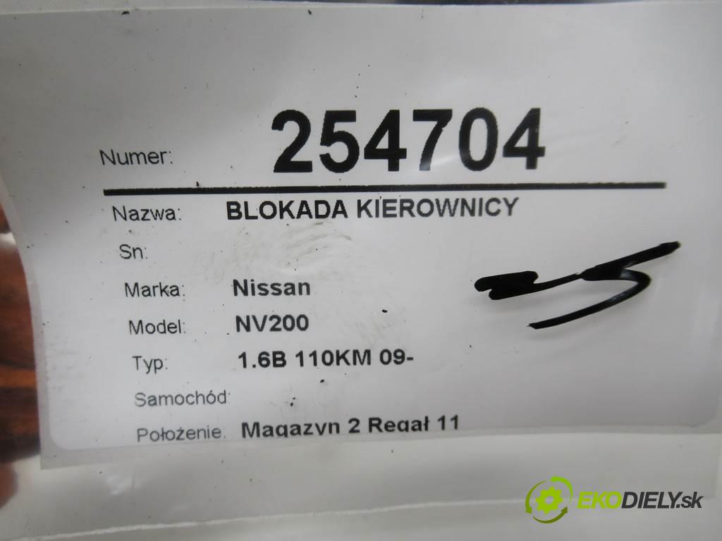 Nissan NV200    1.6B 110KM 09-  blokáda volantu  (Ostatní)