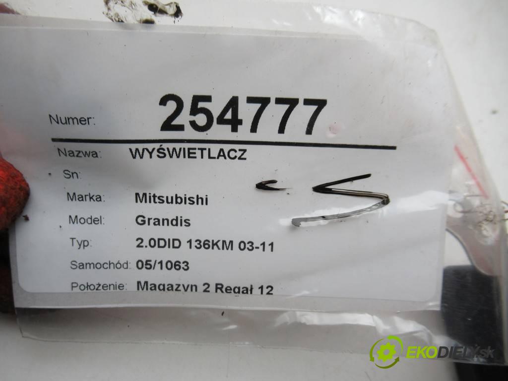 Mitsubishi Grandis  2006  2.0DID 136KM 03-11 1968 Displej 8750A087 (Přístrojové desky, displeje)
