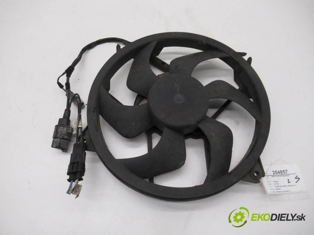Peugeot 407 SW  2006 100 kW KOMBI 5D 2.0HDI 136KM 04-11 2000 ventilátor chladiče  (Ventilátory)
