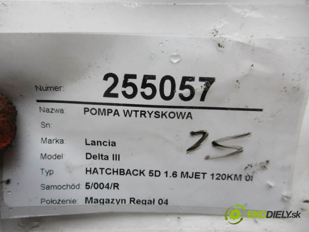 Lancia Delta III  2010 88 kW HATCHBACK 5D 1.6 MJET 120KM 08-14 1600 Pumpa vstrekovacia 0445010185 55209062 (Vstrekovacie čerpadlá)