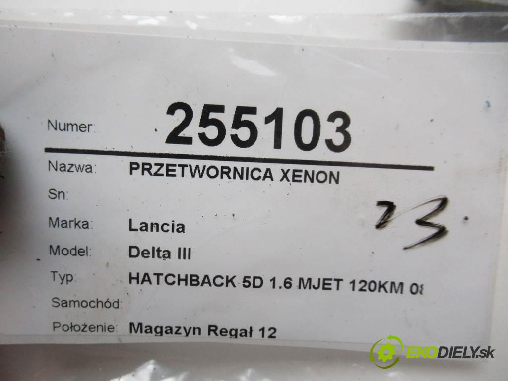 Lancia Delta III    HATCHBACK 5D 1.6 MJET 120KM 08-14  měnič XENON 1307329234 (Měniče)