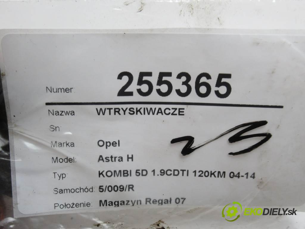 Opel Astra H  2007 88 kW KOMBI 5D 1.9CDTI 120KM 04-14 1900 vstřikovací ventily 0445110276