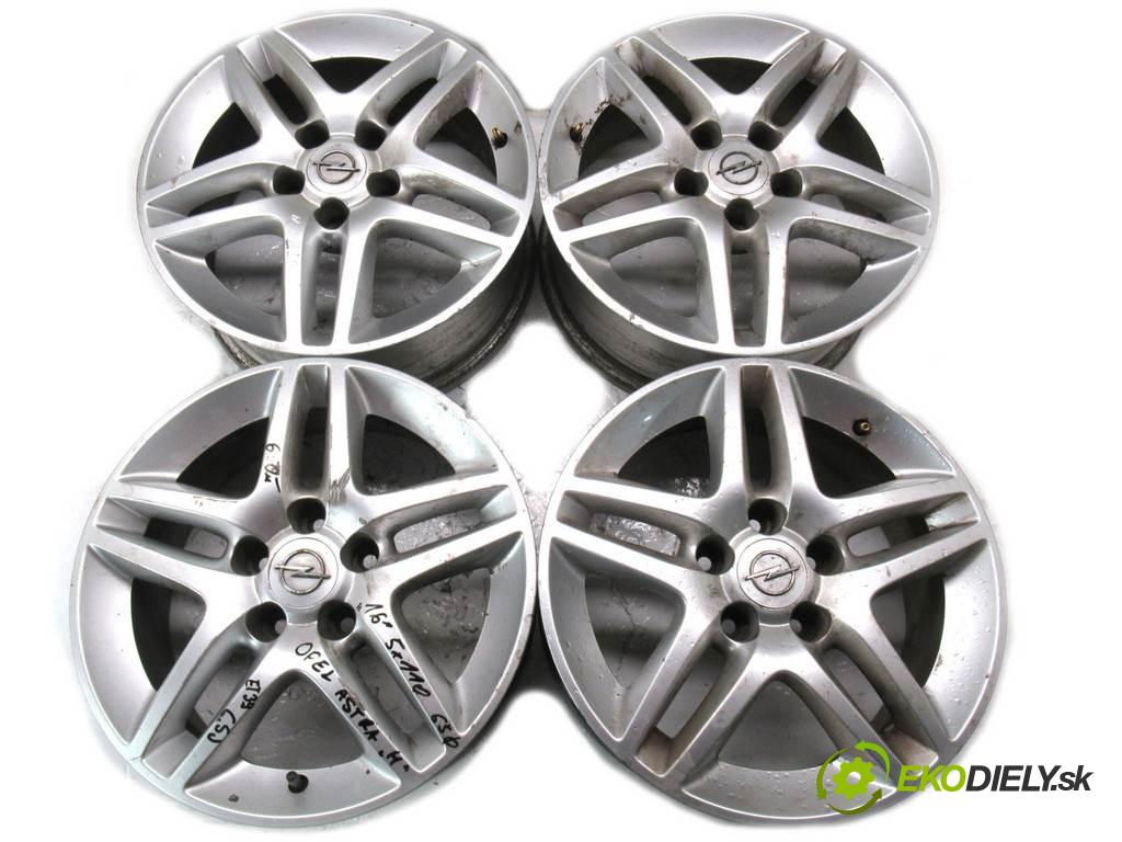 Opel Astra H    16 6,5J 5X110 ET39  disky hliníkové - 16  (Hliníkové)