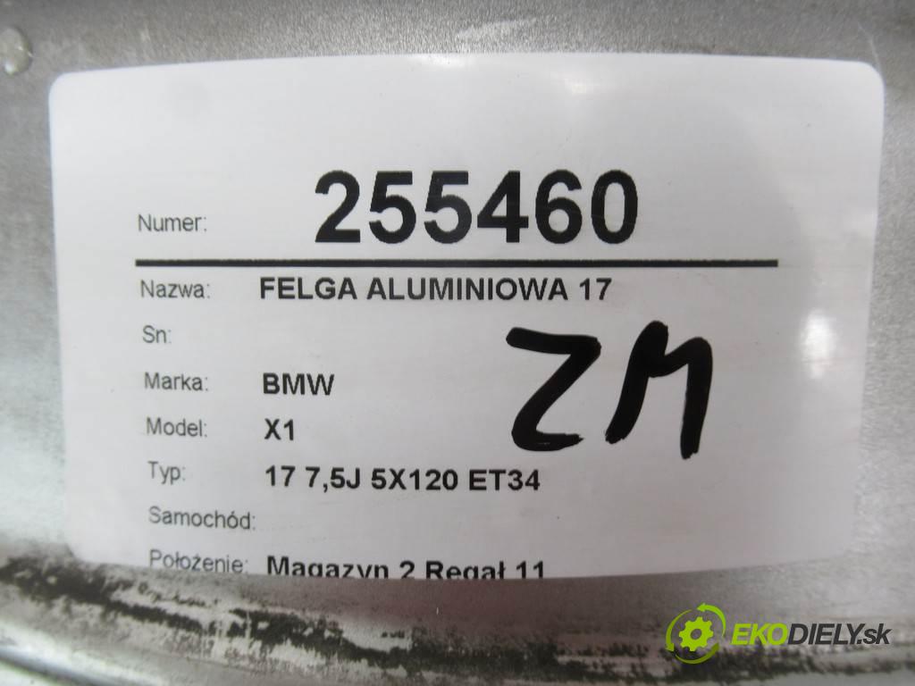 BMW X1    17 7,5J 5X120 ET34  disk - 17  (Hliníkové)