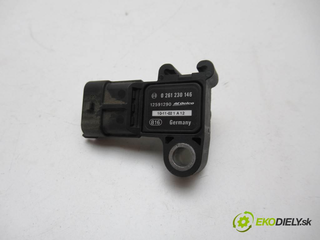 Opel Astra IV J  2010 85KW HATCHBACK 5D 1.6B 116KM 09-19 1600 MAP senzor 0261230146 12591290  (Ostatné)