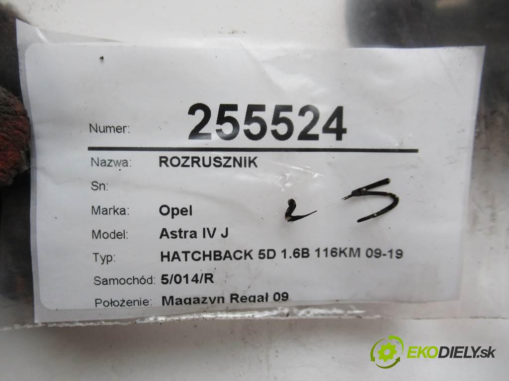 Opel Astra IV J  2010 85KW HATCHBACK 5D 1.6B 116KM 09-19 1600 Štartér 55576980 (Štartéry)