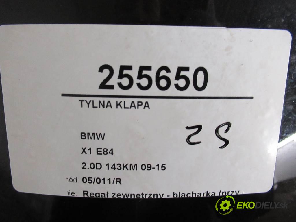 BMW X1 E84  2012 105KW 2.0D 143KM 09-15 2000 zadná kapota  (Zadné kapoty)