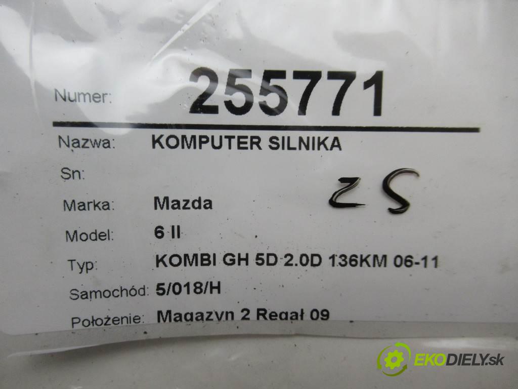 Mazda 6 II  2009  KOMBI GH 5D 2.0D 136KM 06-11 2000 riadiaca jednotka Motor 245800-6449    RF7K18881K (Riadiace jednotky)