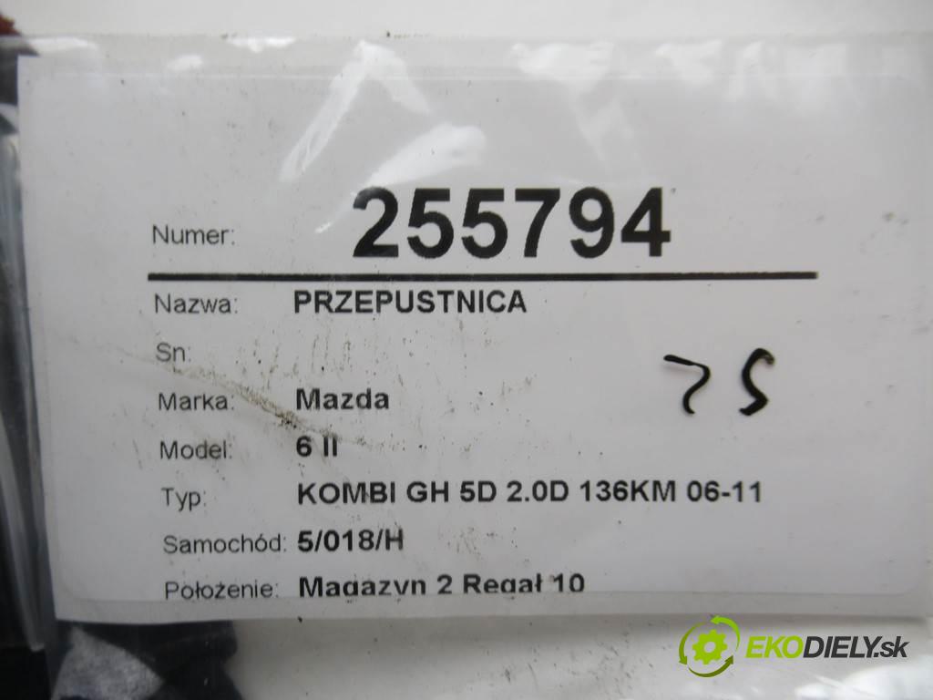 Mazda 6 II  2009  KOMBI GH 5D 2.0D 136KM 06-11 2000 škrtíci klapka RF7J136B0B (Škrticí klapky)