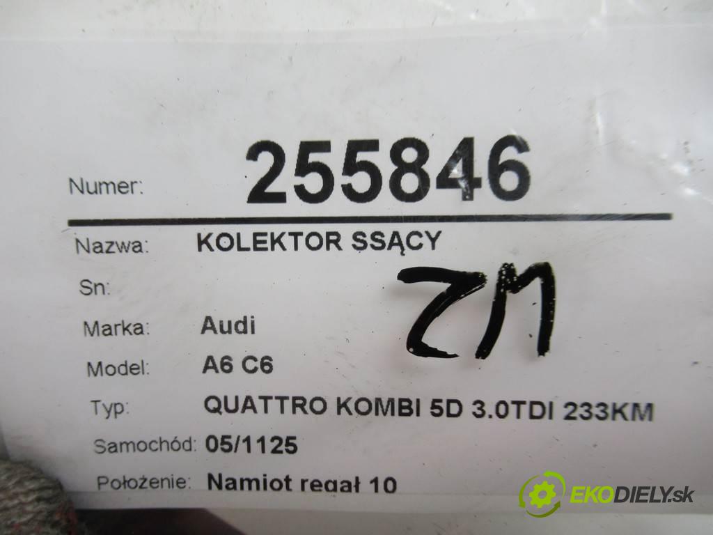 Audi A6 C6  2006 171 kW QUATTRO KOMBI 5D 3.0TDI 233KM 04-08 3000 Potrubie sacie, sanie 059145762B (Sacie potrubia)