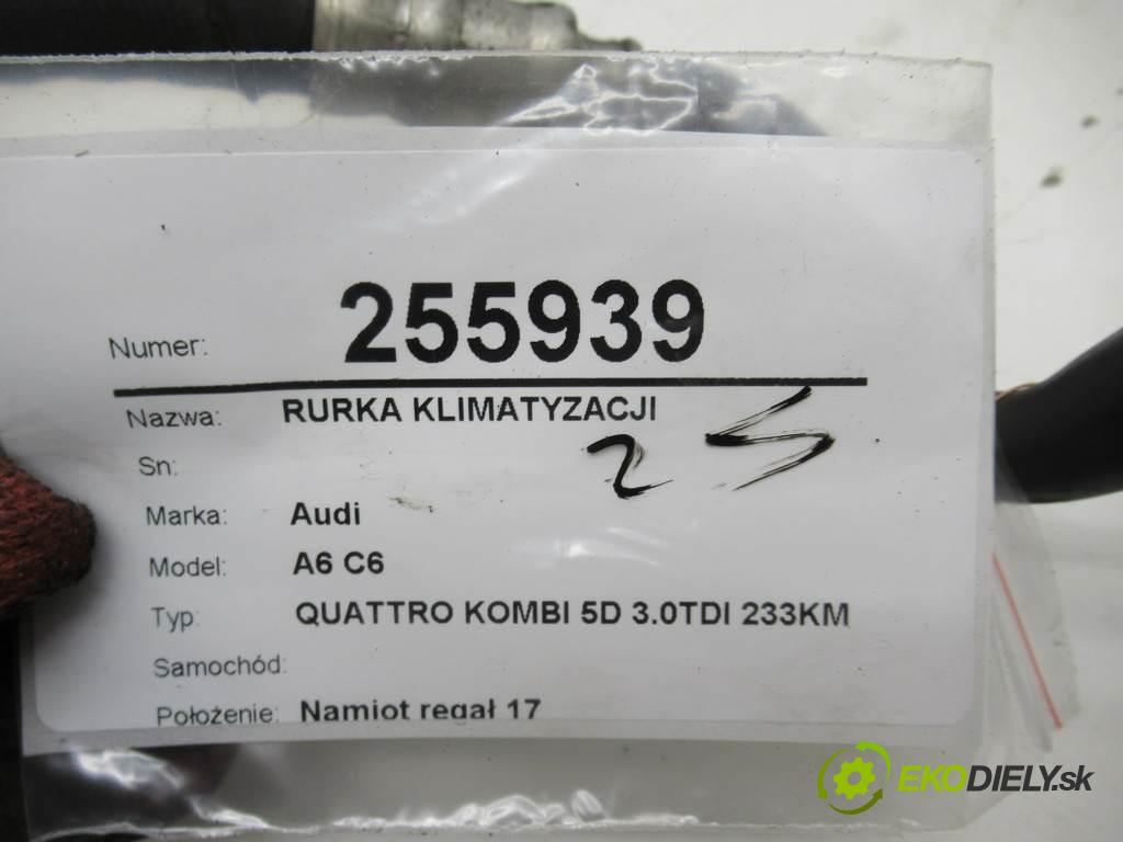 Audi A6 C6    QUATTRO KOMBI 5D 3.0TDI 233KM 04-08  rúrka klimatizácie 4F0260701M (Rúrky klimatizácie)