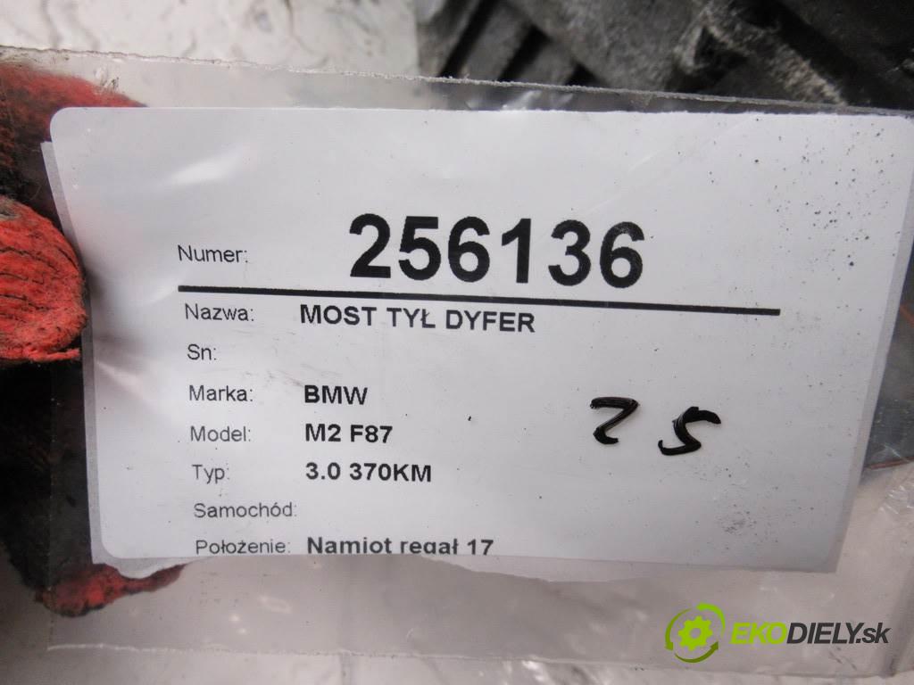 BMW M2 F87    3.0 370KM  Most zad ,diferenciál 2284177 (Zadné)