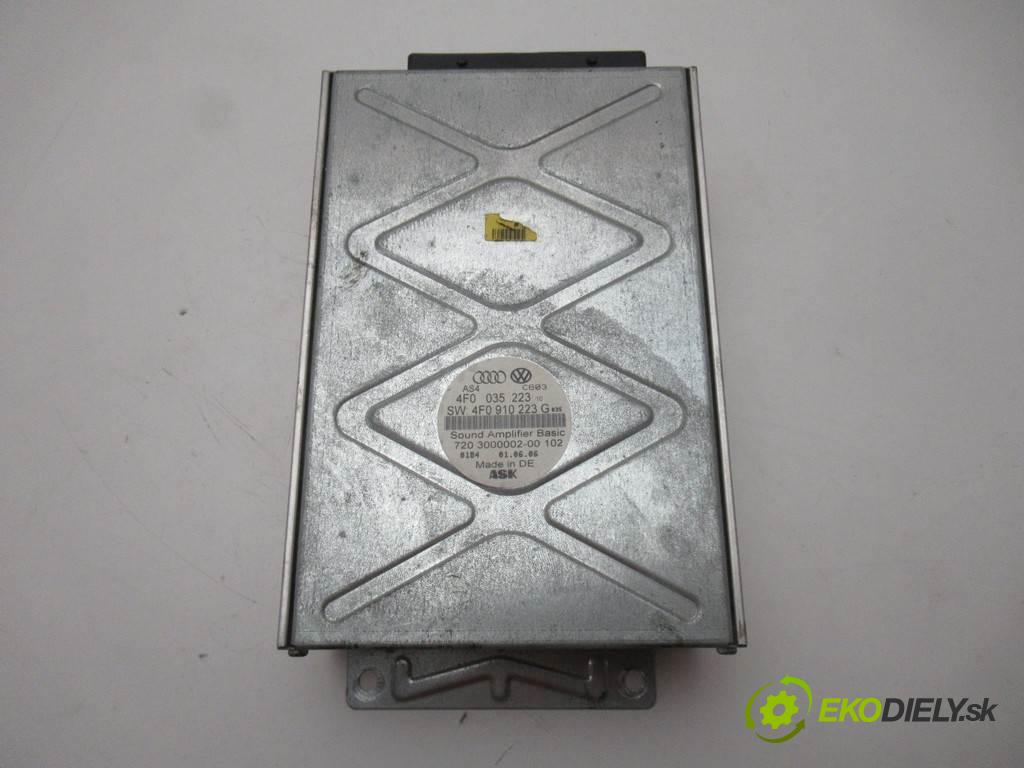 Audi A6 C6    QUATTRO KOMBI 5D 3.0TDI 233KM 04-08  Zosilňovač Bose 4F0035223 (Zosilňovače)