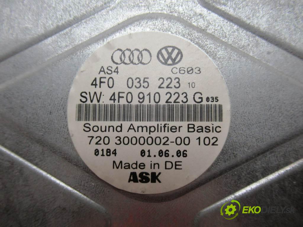Audi A6 C6    QUATTRO KOMBI 5D 3.0TDI 233KM 04-08  Zosilňovač Bose 4F0035223 (Zosilňovače)