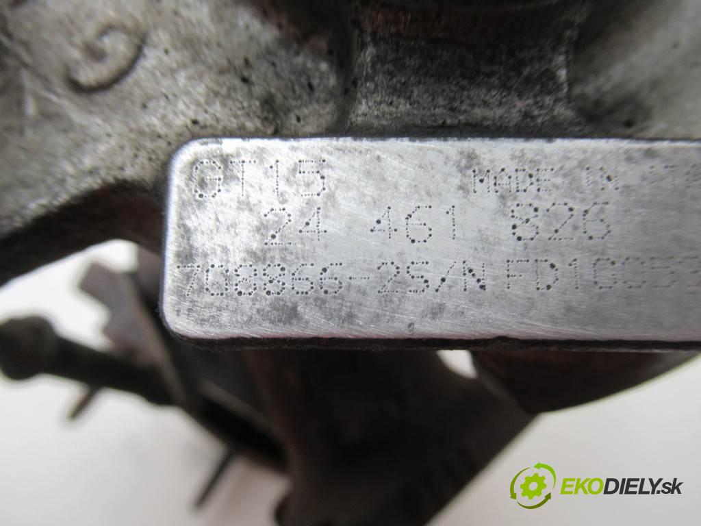 Opel Vectra C  2002 74 kW SEDAN 4D 2.0DTH 101KM 02-05 2000 Turbodúchadlo,turbo 24461826 (Turbodúchadlá (kompletné))