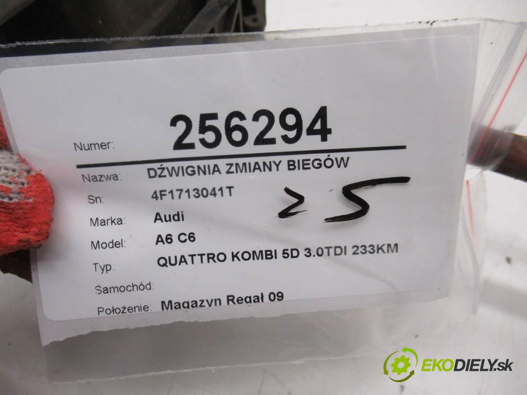 Audi A6 C6    QUATTRO KOMBI 5D 3.0TDI 233KM 04-08  Kulisa - - 4F1713041T (Rýchlostné páky / kulisy)