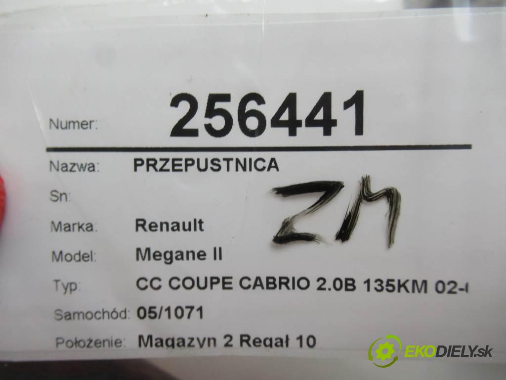 Renault Megane II  2004  CC COUPE CABRIO 2.0B 135KM 02-08 2000 škrtíci klapka 8200190230 (Škrticí klapky)