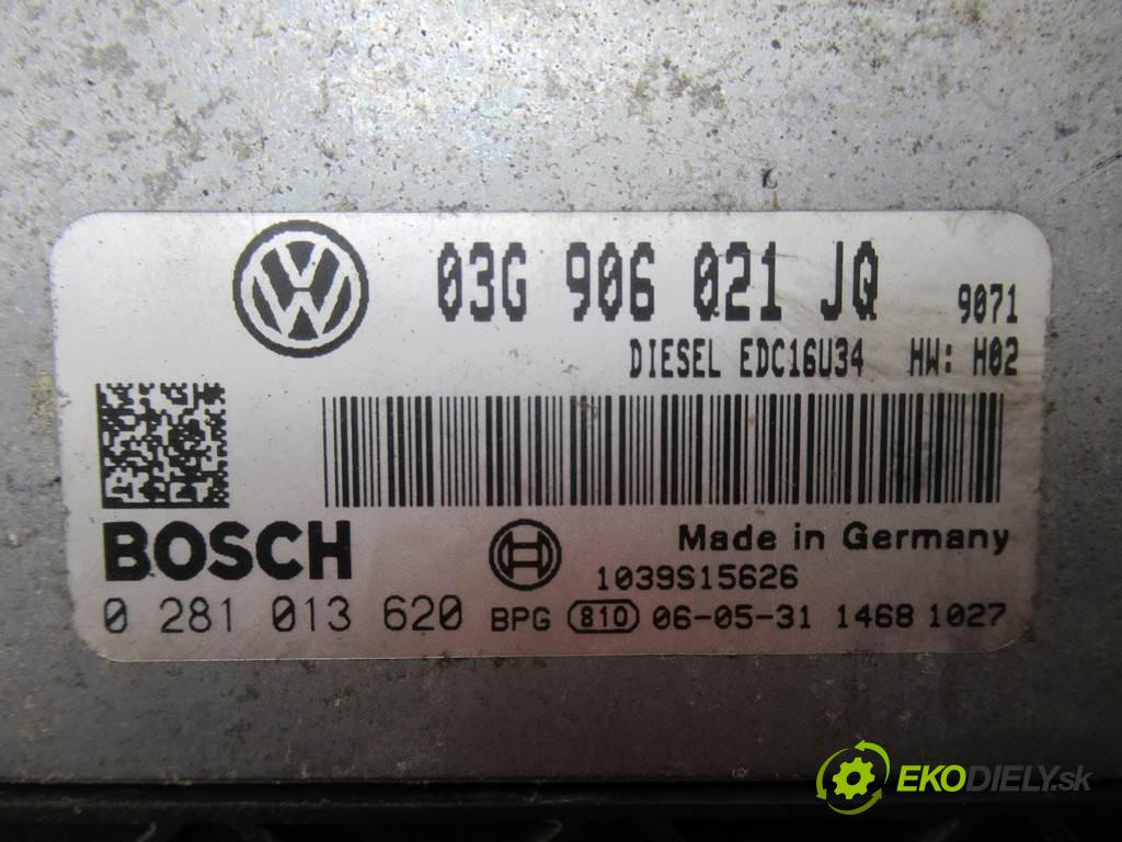 Volkswagen Passat B6  2007 77KW KOMBI 5D 2.0TDI 140KM 05-10 1900 riadiaca jednotka Motor 03G906021JQ (Riadiace jednotky)