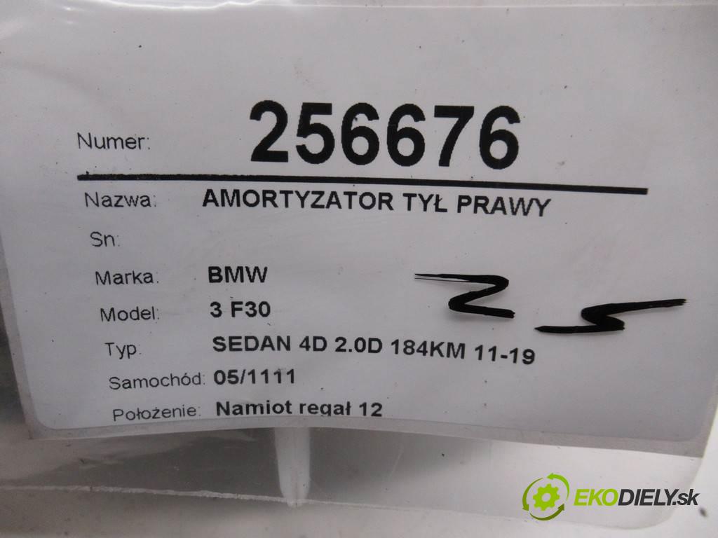 BMW 3 F30  2015 135 kW SEDAN 4D 2.0D 184KM 11-19 2000 Tlmič zad pravy 6868652 (Zadné pravé)