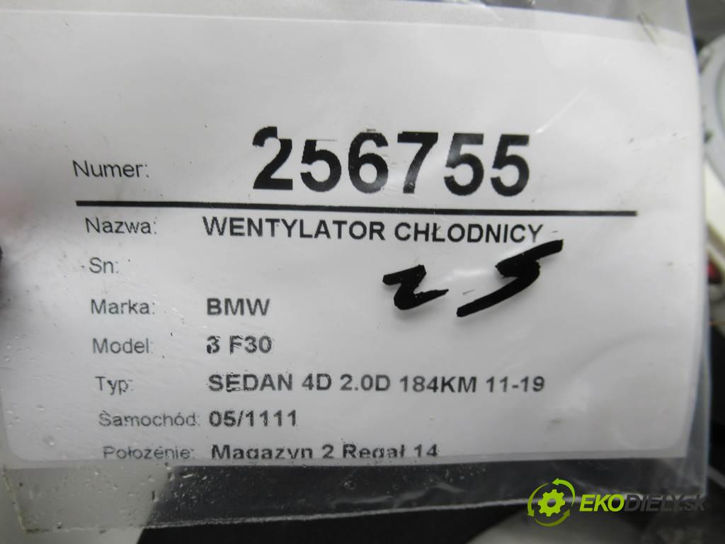 BMW 3 F30  2015 135 kW SEDAN 4D 2.0D 184KM 11-19 2000 ventilátor chladiče 3Q521216 5000923 (Ventilátory)